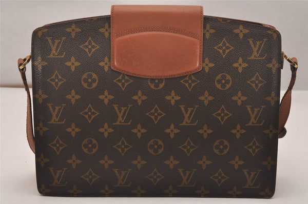 Authentic Louis Vuitton Monogram Courcelles Shoulder Cross Bag M51375 LV 4549J