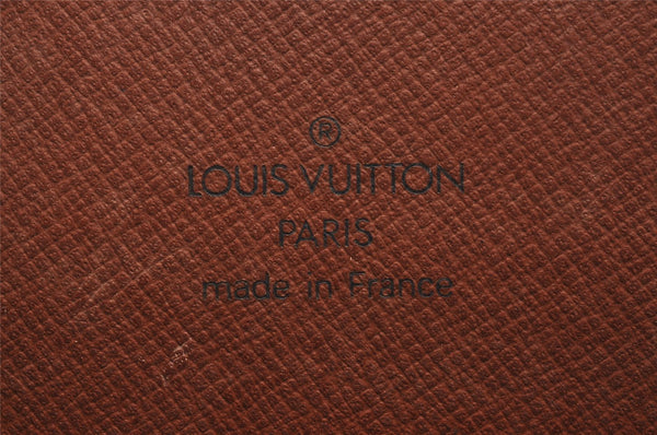 Authentic Louis Vuitton Monogram Courcelles Shoulder Cross Bag M51375 LV 4549J