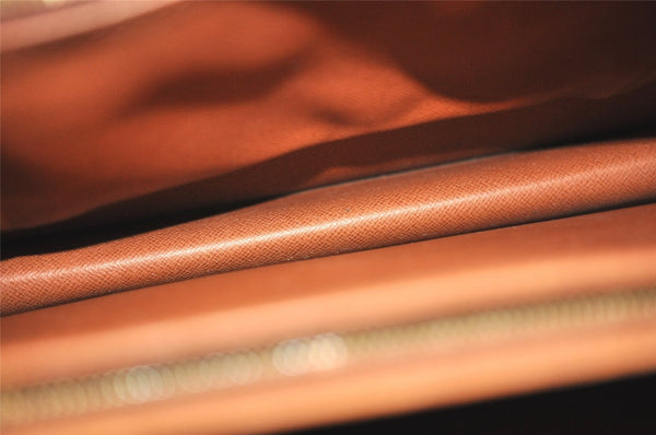 Authentic Louis Vuitton Monogram Courcelles Shoulder Cross Bag M51375 LV 4549J