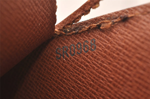 Authentic Louis Vuitton Monogram Courcelles Shoulder Cross Bag M51375 LV 4549J