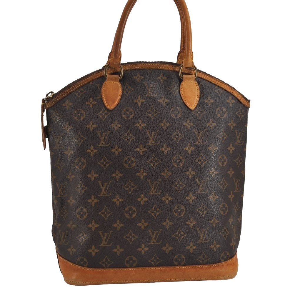 Authentic Louis Vuitton Monogram Lockit Vertical Hand Bag M40103 LV 4550J