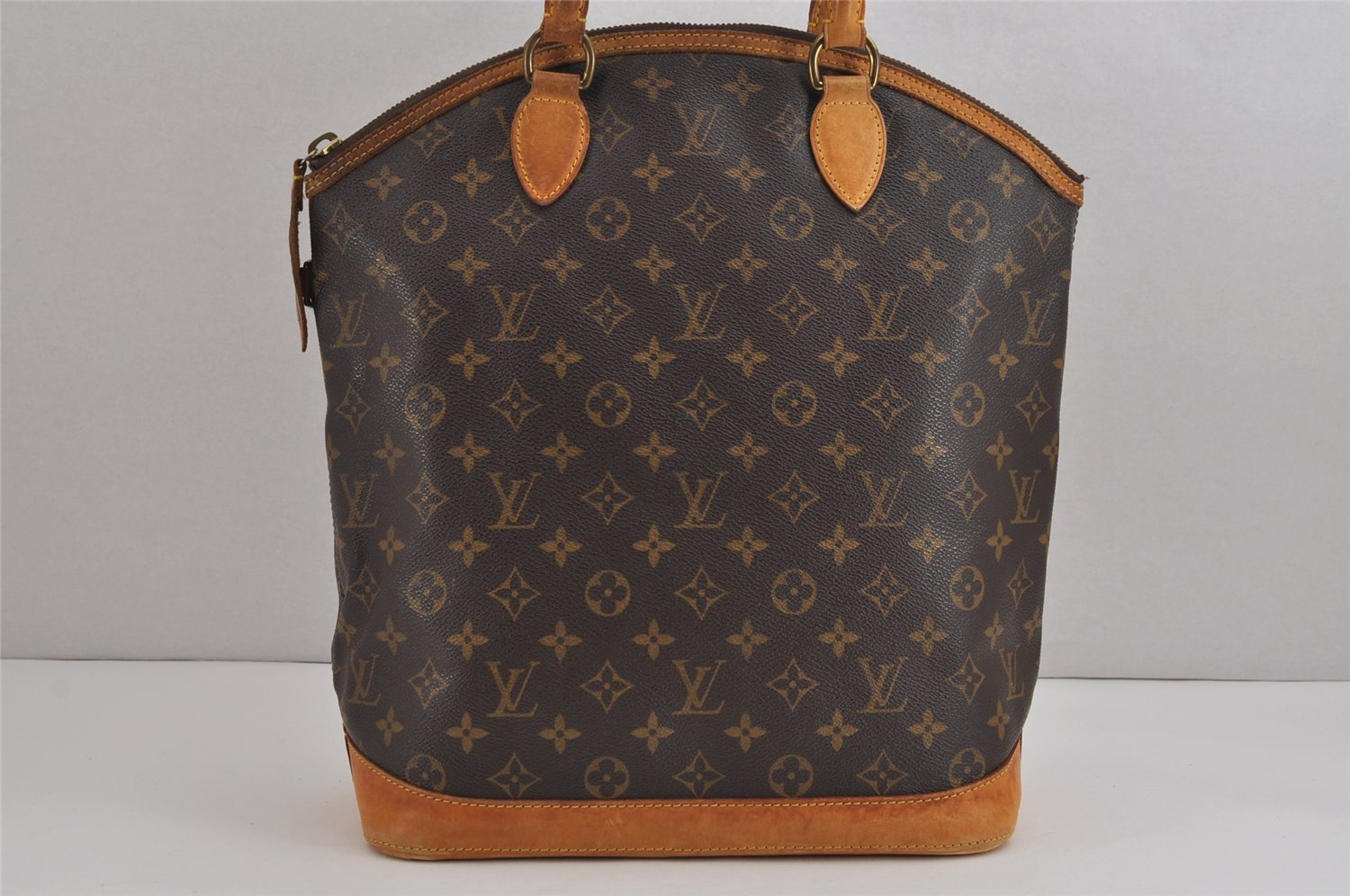 Authentic Louis Vuitton Monogram Lockit Vertical Hand Bag M40103 LV 4550J