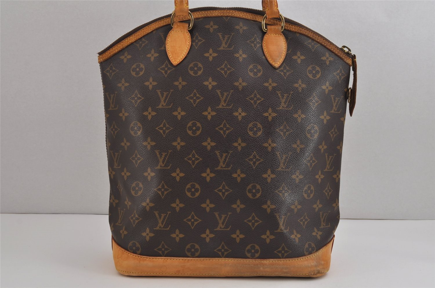 Authentic Louis Vuitton Monogram Lockit Vertical Hand Bag M40103 LV 4550J