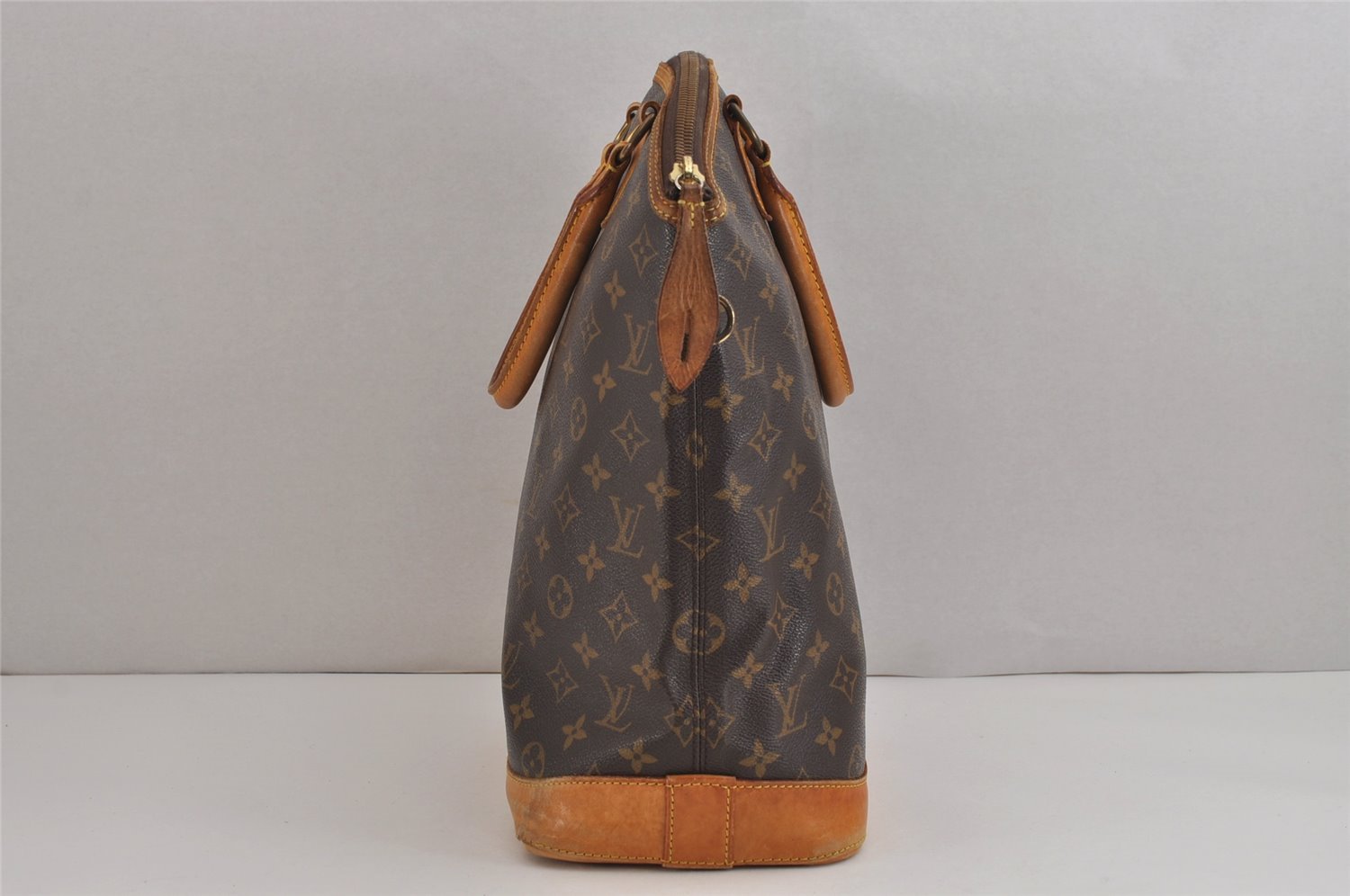 Authentic Louis Vuitton Monogram Lockit Vertical Hand Bag M40103 LV 4550J