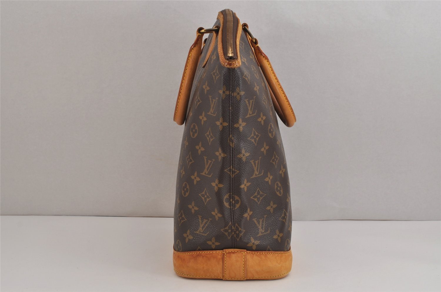 Authentic Louis Vuitton Monogram Lockit Vertical Hand Bag M40103 LV 4550J