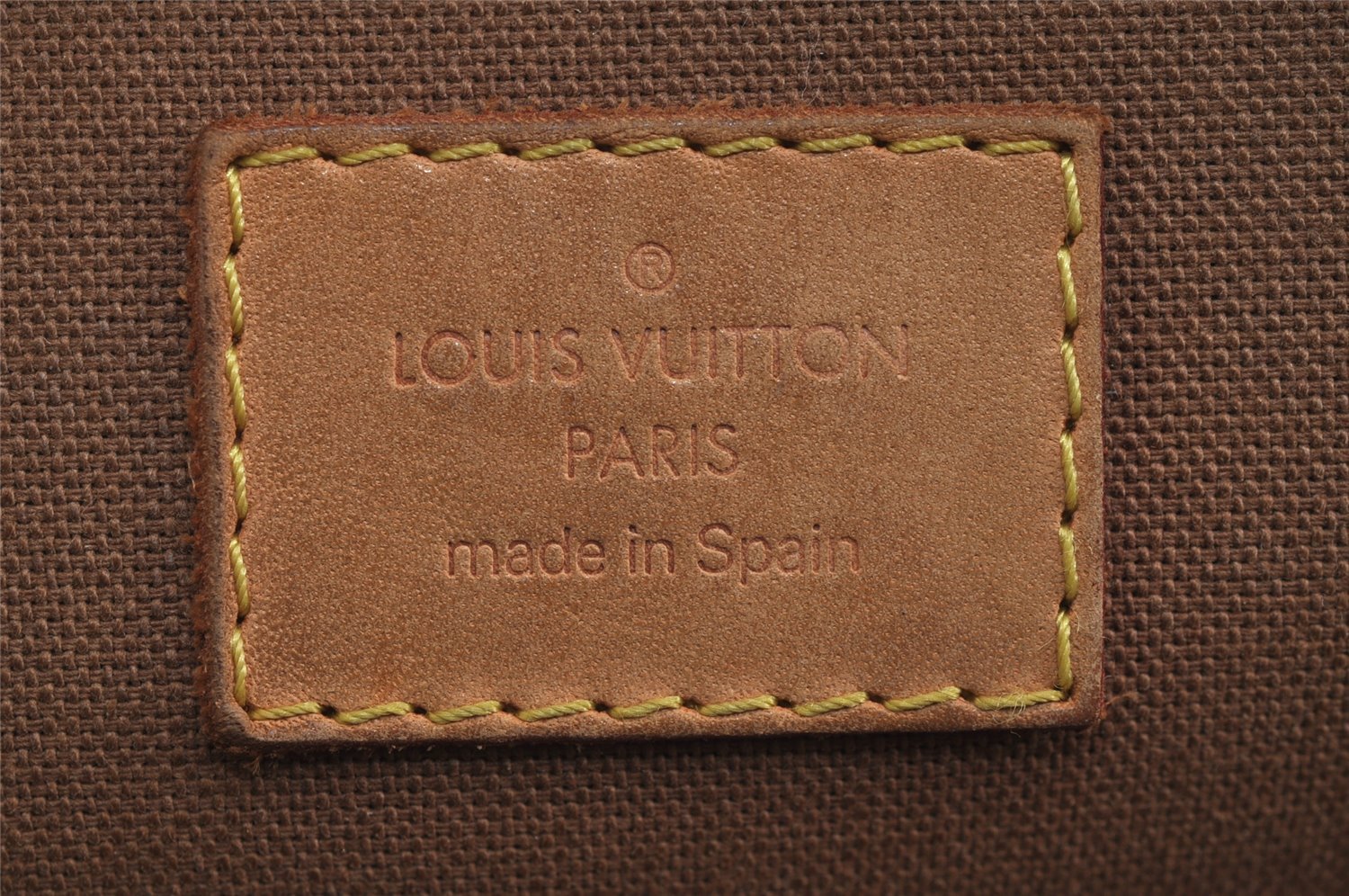 Authentic Louis Vuitton Monogram Lockit Vertical Hand Bag M40103 LV 4550J