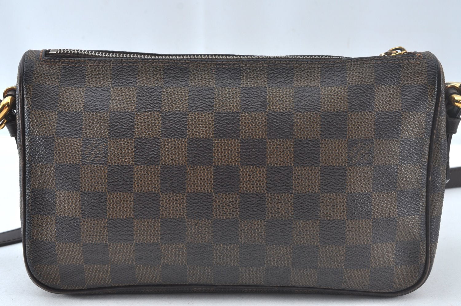 Authentic Louis Vuitton Damier Ravello GM Shoulder Cross Bag N60006 LV 4550K