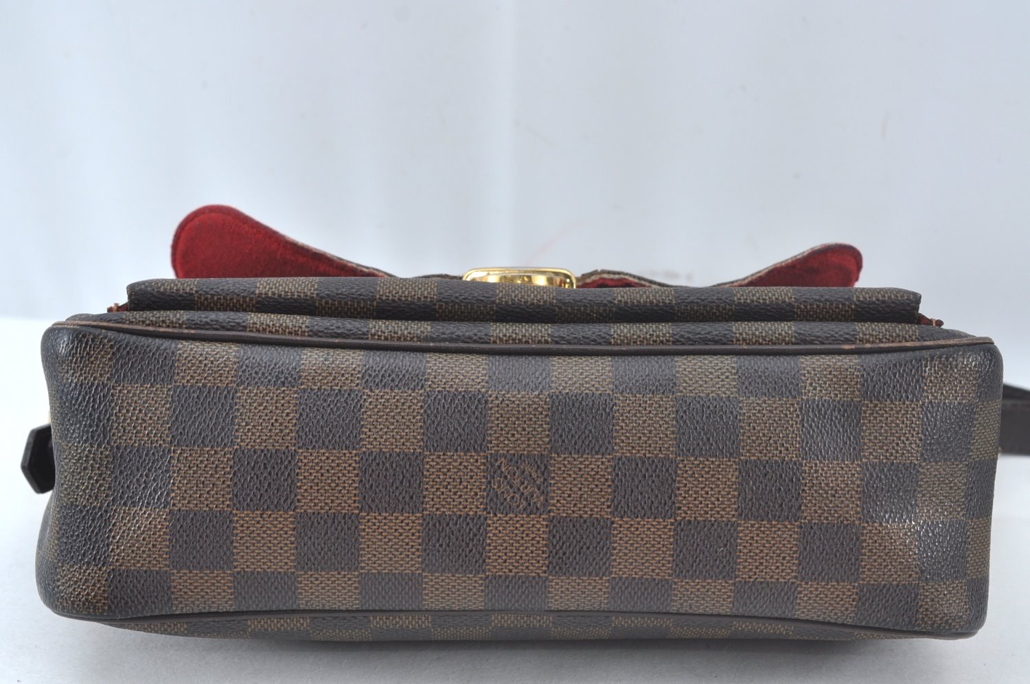 Authentic Louis Vuitton Damier Ravello GM Shoulder Cross Bag N60006 LV 4550K