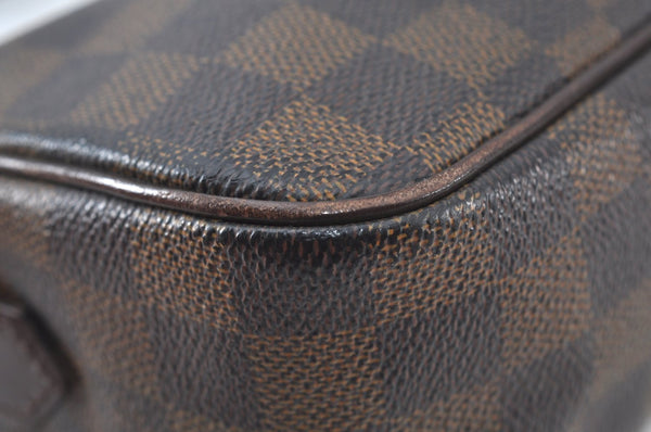 Authentic Louis Vuitton Damier Ravello GM Shoulder Cross Bag N60006 LV 4550K