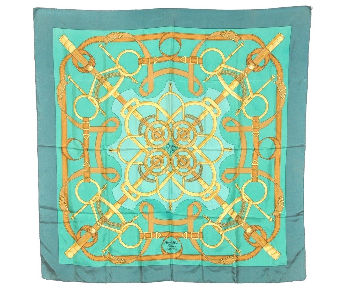 Authentic HERMES Carre 90 Scarf 