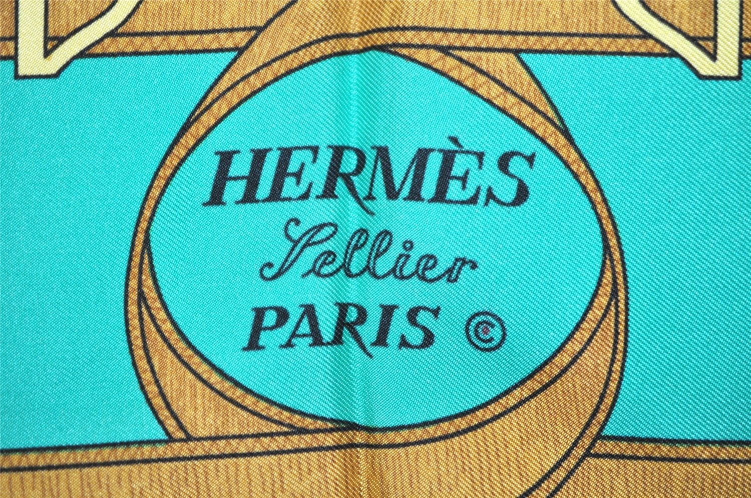 Authentic HERMES Carre 90 Scarf 