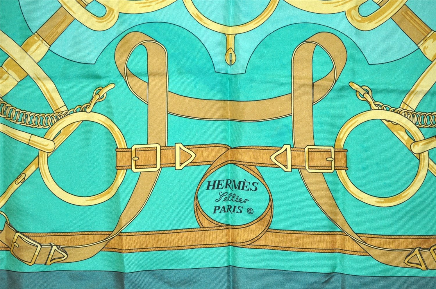 Authentic HERMES Carre 90 Scarf 