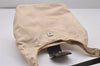 Authentic FENDI Vintage Shoulder Bag Purse Canvas Leather Beige 4553I