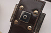 Authentic FENDI Vintage Shoulder Bag Purse Canvas Leather Beige 4553I