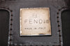 Authentic FENDI Vintage Shoulder Bag Purse Canvas Leather Beige 4553I