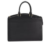 Authentic Louis Vuitton Epi Riviera Hand Bag Black M48182 LV Junk 4555K