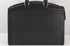 Authentic Louis Vuitton Epi Riviera Hand Bag Black M48182 LV Junk 4555K