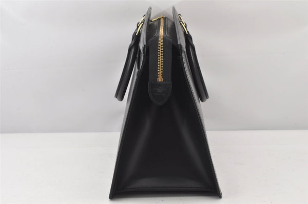 Authentic Louis Vuitton Epi Riviera Hand Bag Black M48182 LV Junk 4555K