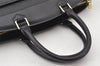 Authentic Louis Vuitton Epi Riviera Hand Bag Black M48182 LV Junk 4555K