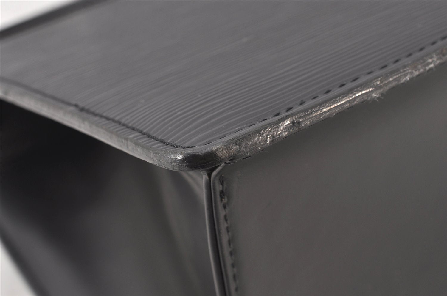 Authentic Louis Vuitton Epi Riviera Hand Bag Black M48182 LV Junk 4555K