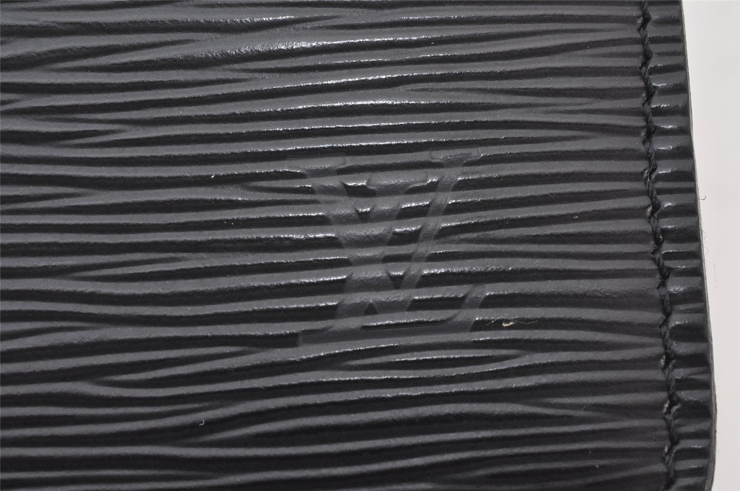 Authentic Louis Vuitton Epi Riviera Hand Bag Black M48182 LV Junk 4555K