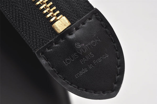 Authentic Louis Vuitton Epi Riviera Hand Bag Black M48182 LV Junk 4555K