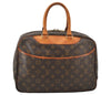 Authentic Louis Vuitton Monogram Deauville Hand Bag M47270 LV 4556K