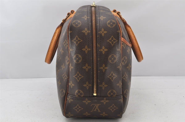 Authentic Louis Vuitton Monogram Deauville Hand Bag M47270 LV 4556K