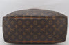 Authentic Louis Vuitton Monogram Deauville Hand Bag M47270 LV 4556K