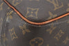Authentic Louis Vuitton Monogram Deauville Hand Bag M47270 LV 4556K