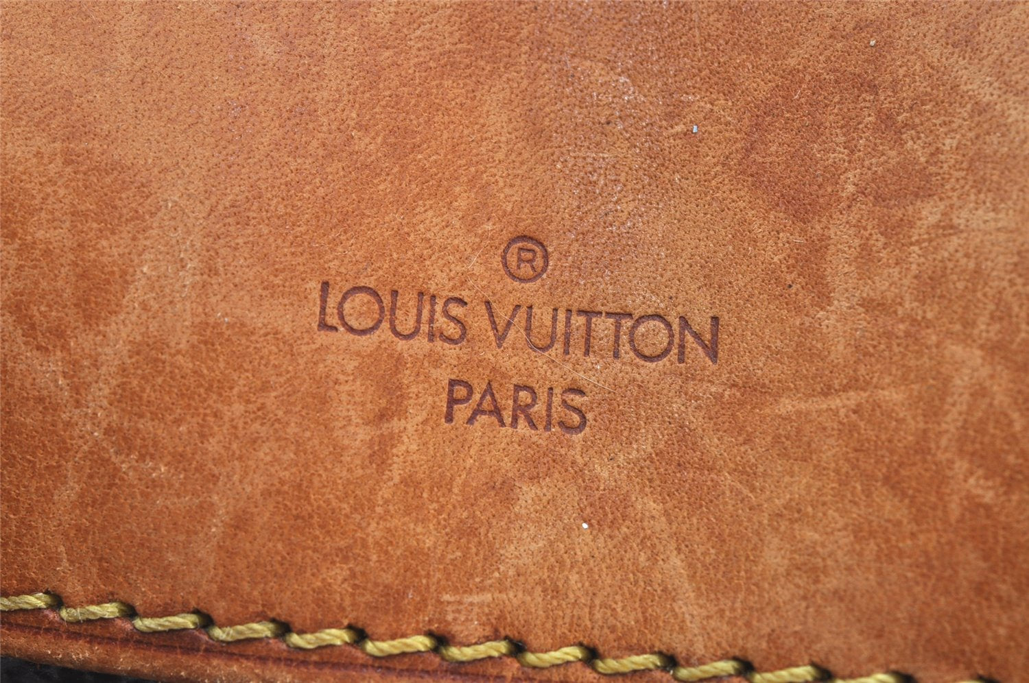 Authentic Louis Vuitton Monogram Deauville Hand Bag M47270 LV 4556K