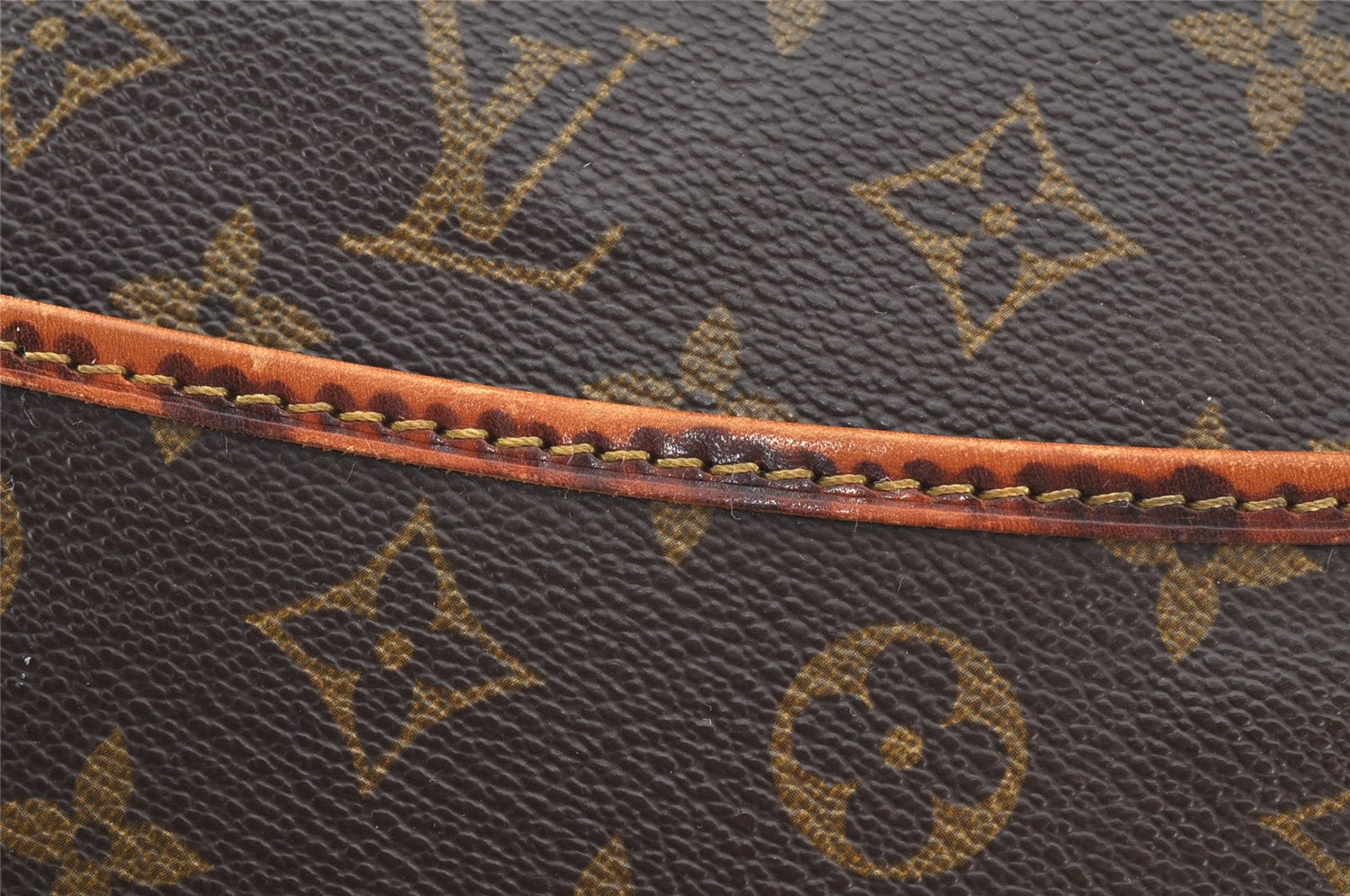 Authentic Louis Vuitton Monogram Deauville Hand Bag M47270 LV 4556K