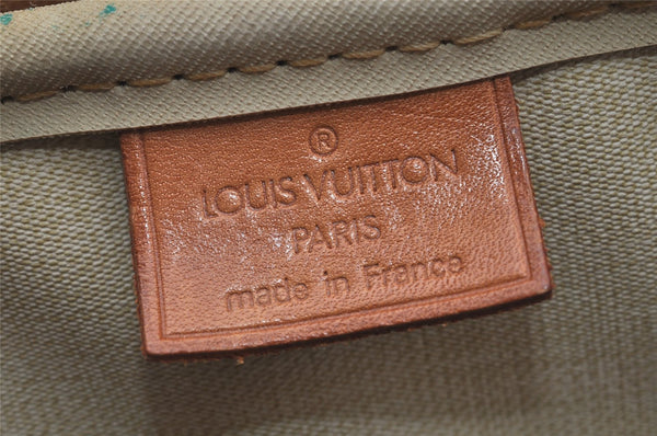 Authentic Louis Vuitton Monogram Deauville Hand Bag M47270 LV 4556K