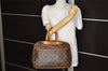 Authentic Louis Vuitton Monogram Deauville Hand Bag M47270 LV 4556K