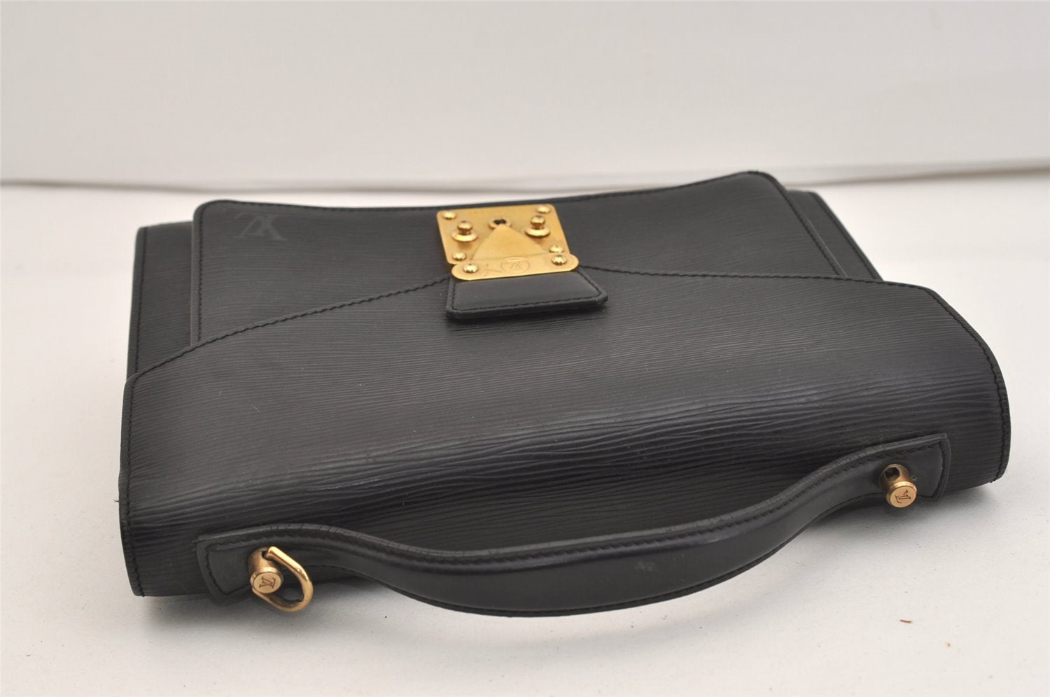 Authentic Louis Vuitton Epi Monceau 2Way Shoulder Hand Bag Black M52122 LV 4557J