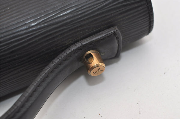 Authentic Louis Vuitton Epi Monceau 2Way Shoulder Hand Bag Black M52122 LV 4557J