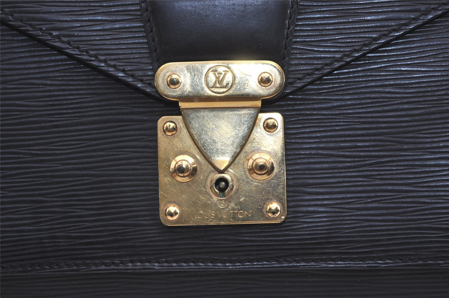 Authentic Louis Vuitton Epi Monceau 2Way Shoulder Hand Bag Black M52122 LV 4557J