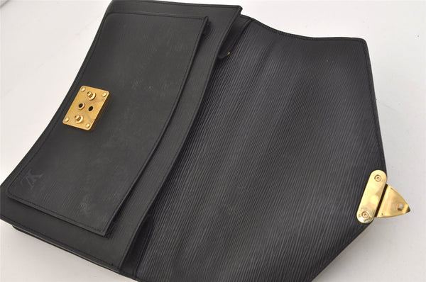 Authentic Louis Vuitton Epi Monceau 2Way Shoulder Hand Bag Black M52122 LV 4557J