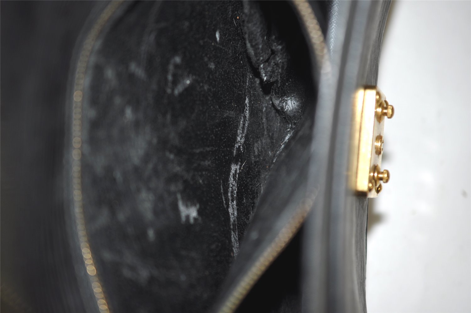 Authentic Louis Vuitton Epi Monceau 2Way Shoulder Hand Bag Black M52122 LV 4557J