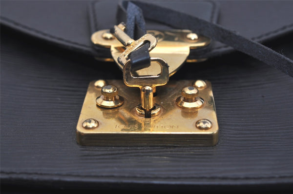 Authentic Louis Vuitton Epi Monceau 2Way Shoulder Hand Bag Black M52122 LV 4557J