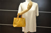 Authentic Louis Vuitton Vernis Reade PM Hand Tote Bag Yellow M91334 LV 4557K