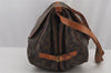 Authentic Louis Vuitton Monogram Saumur 35 Shoulder Cross Bag M42254 LV 4558J