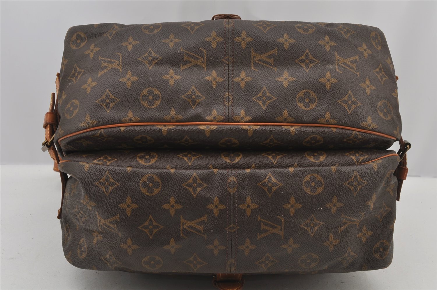 Authentic Louis Vuitton Monogram Saumur 35 Shoulder Cross Bag M42254 LV 4558J