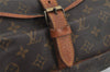 Authentic Louis Vuitton Monogram Saumur 35 Shoulder Cross Bag M42254 LV 4558J