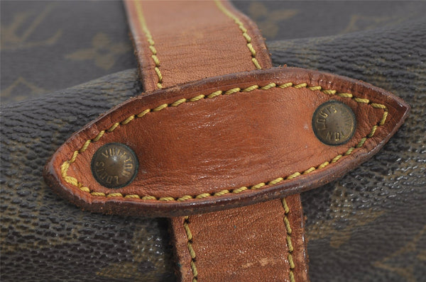 Authentic Louis Vuitton Monogram Saumur 35 Shoulder Cross Bag M42254 LV 4558J