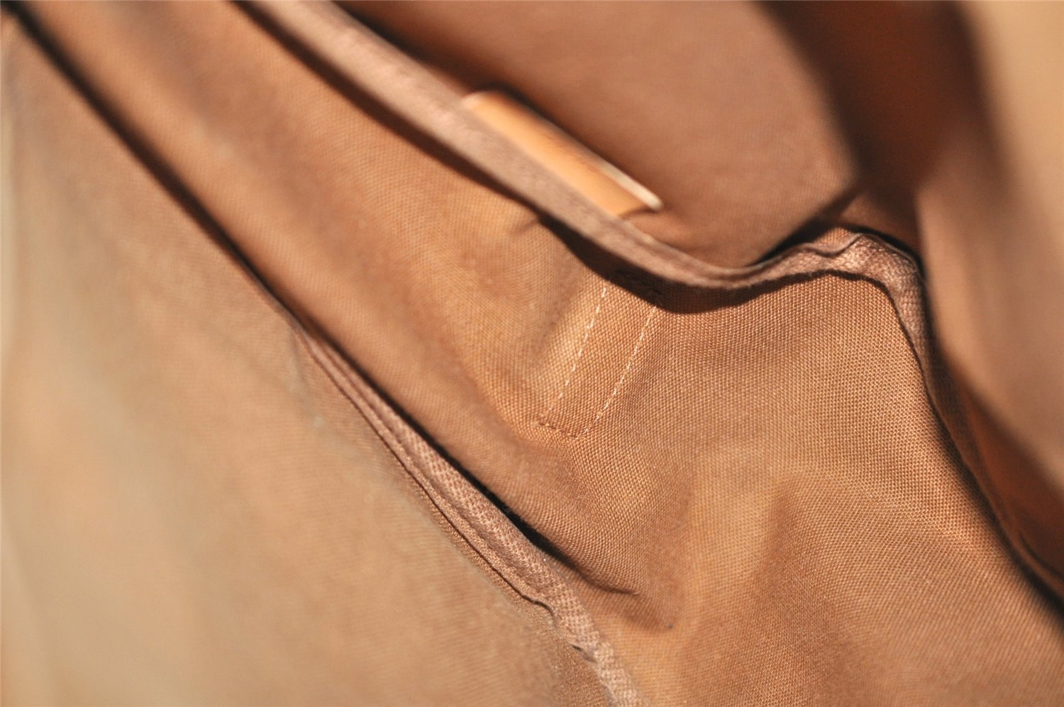 Authentic Louis Vuitton Monogram Saumur 35 Shoulder Cross Bag M42254 LV 4558J