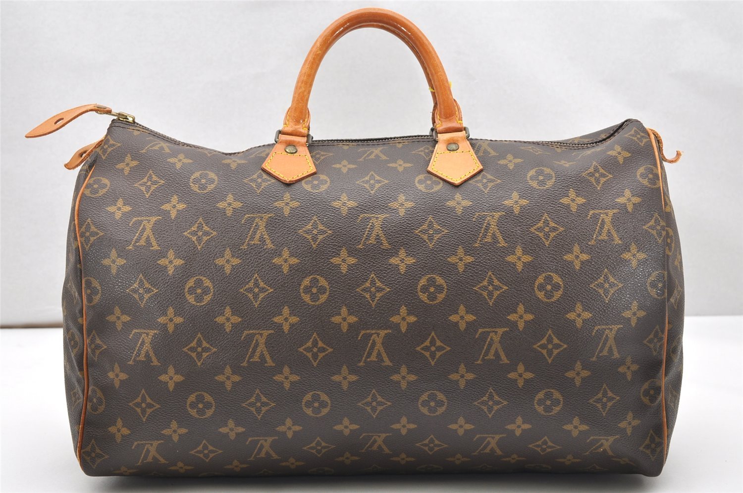 Authentic Louis Vuitton Monogram Speedy 40 Hand Boston Bag M41522 LV 4558K