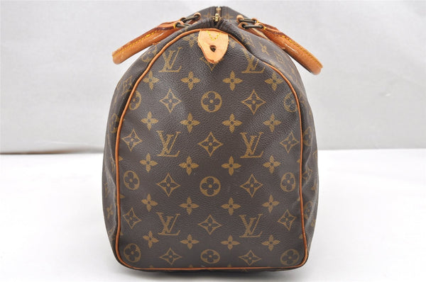 Authentic Louis Vuitton Monogram Speedy 40 Hand Boston Bag M41522 LV 4558K