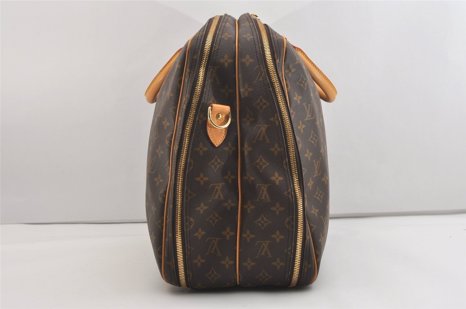 Authentic Louis Vuitton Monogram Alize 2 Poches 2 Way Travel Bag M41392 LV 4559J