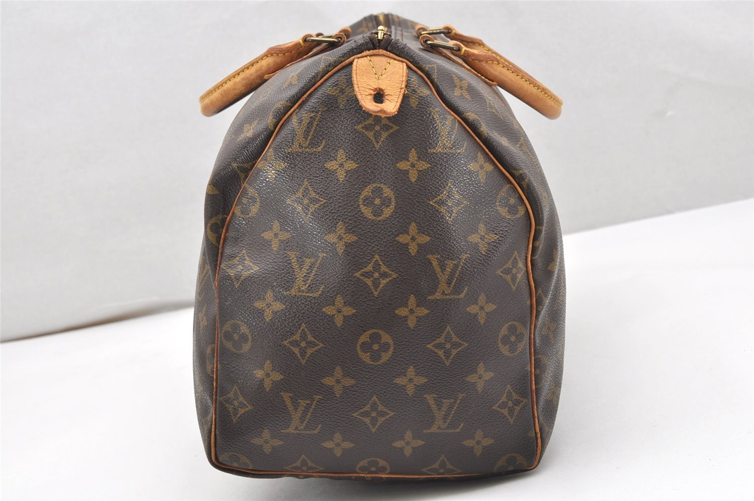 Authentic Louis Vuitton Monogram Speedy 40 Hand Boston Bag M41522 LV 4559K